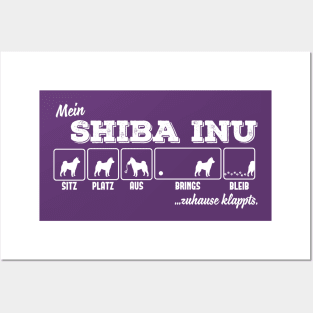 Shiba Inu Posters and Art